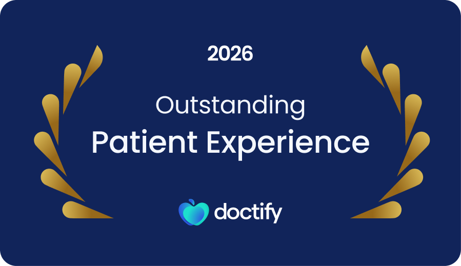 Doctify Gold Excellence badge